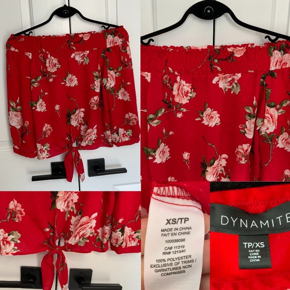 Dynamite Off Shoulder Top - Picture 1 of 5